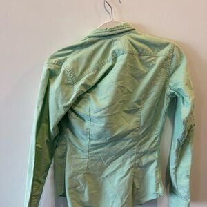 Mint Green Button-Up Shirt